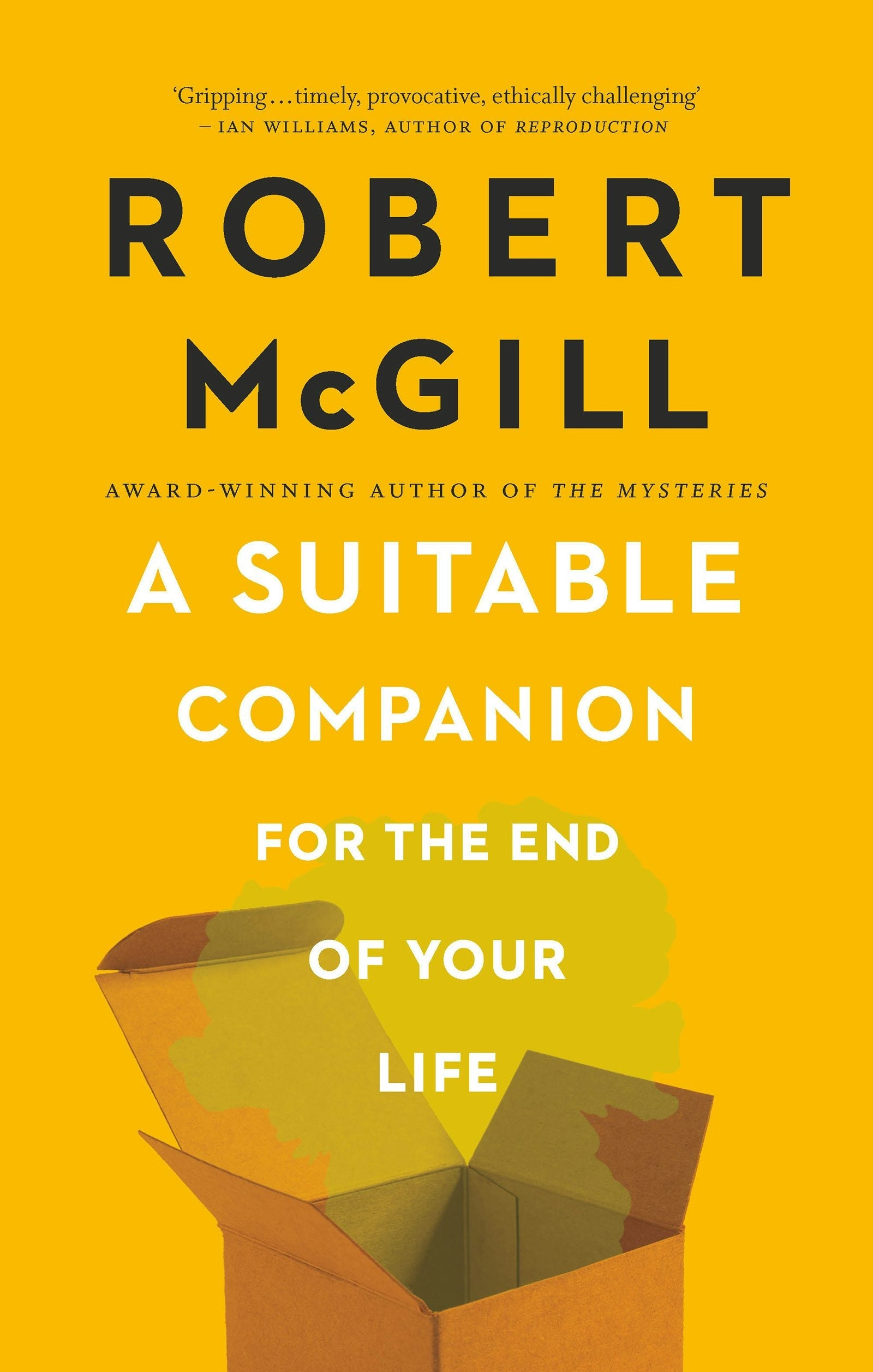 Book cover image for A Suitable Companion for the End of Your Life ISBN: 9781552454442